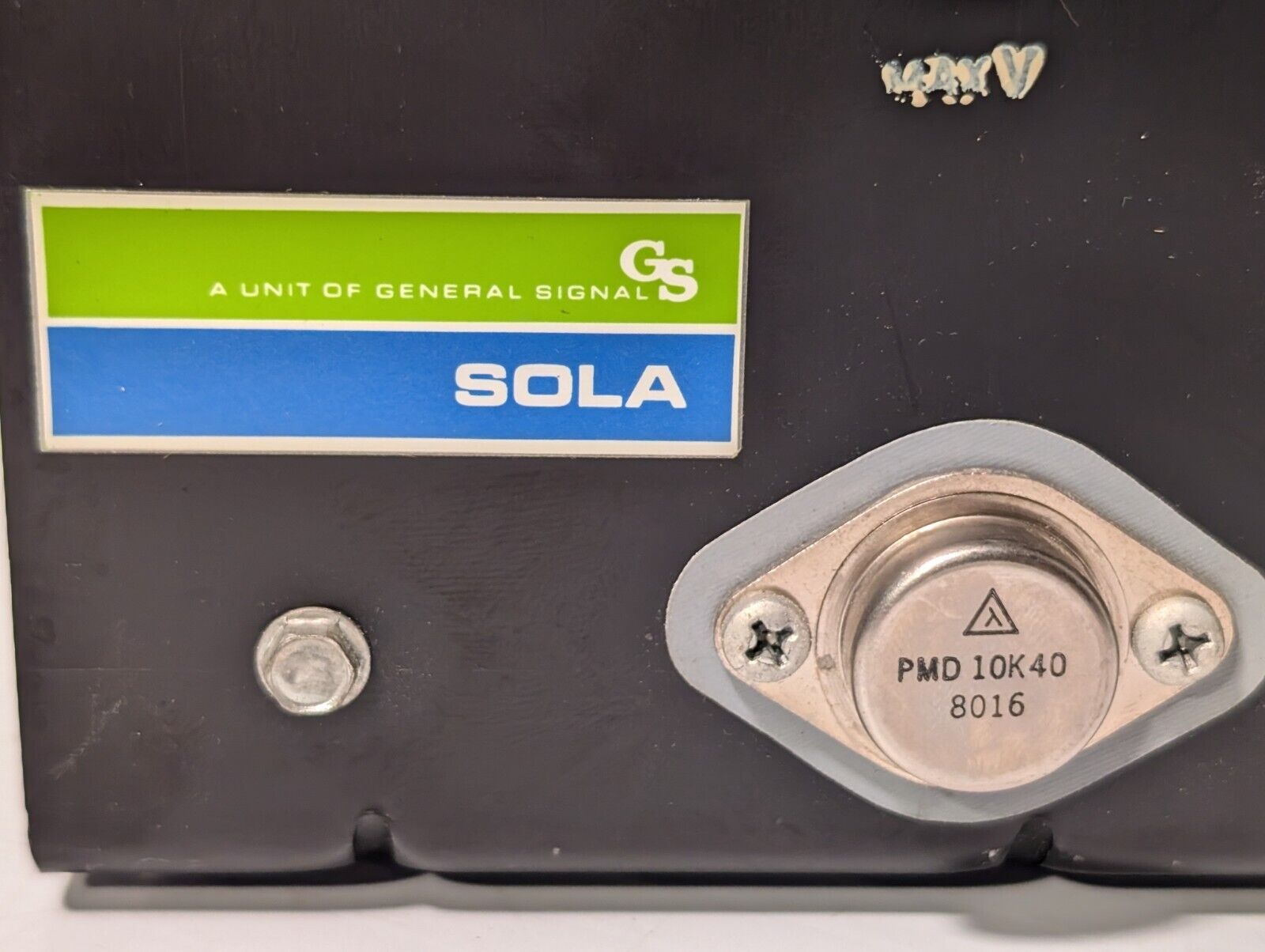 Sola Electric 83-15-240-2 Power Supply Series 80G64FP 120/240VAC 15VDC 50-400Hz