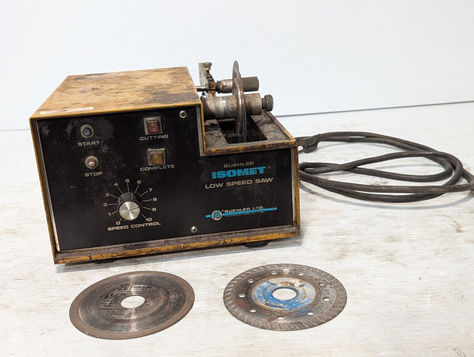 Buehler 11-1180-160 Isomet low speed saw, 115VAC, 1.5A - Free Shipping