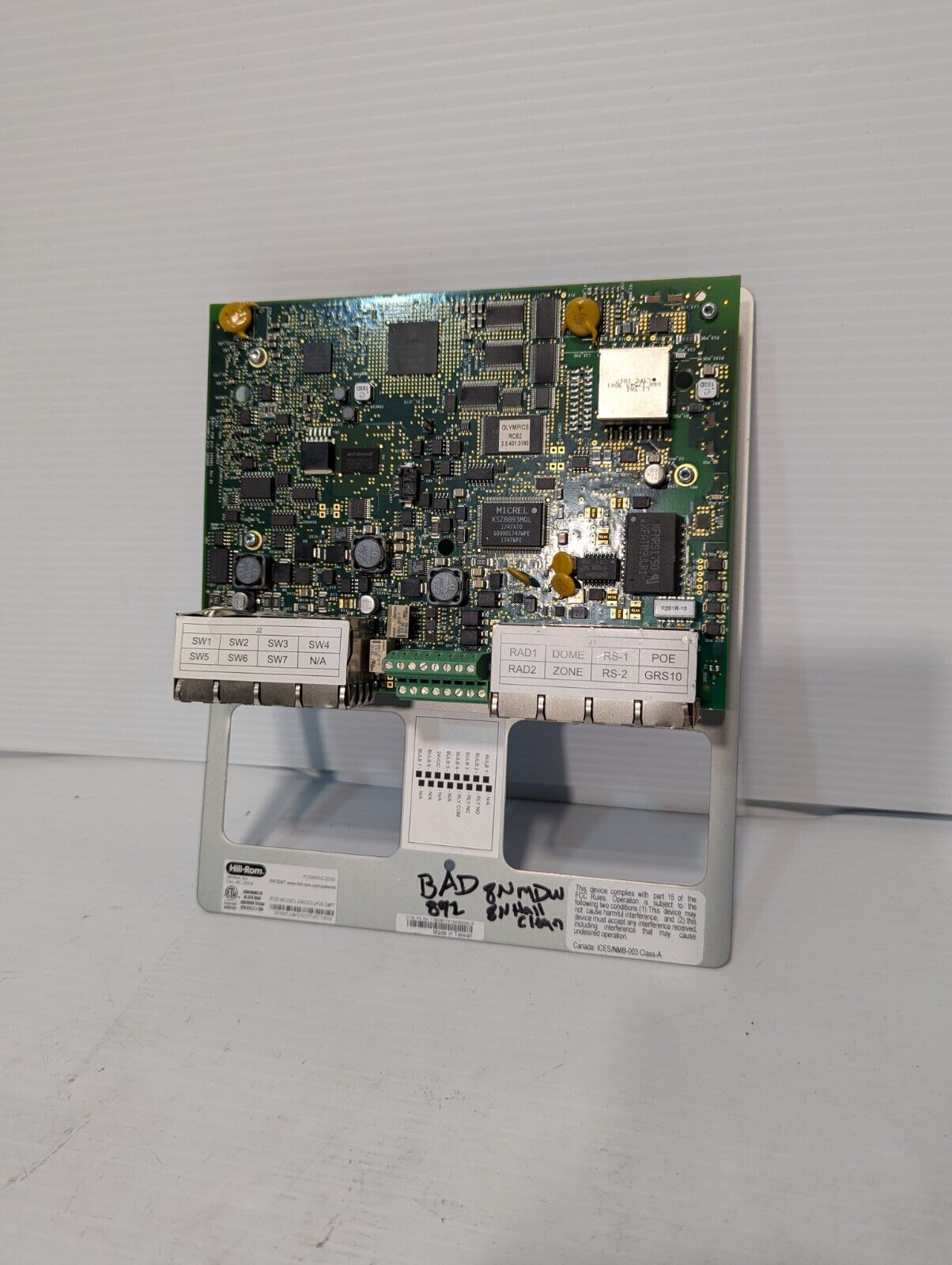 Hill-Rom P2599NNC2D00 Circuit Board, not functional, 29180CUWIS - Free Shipping