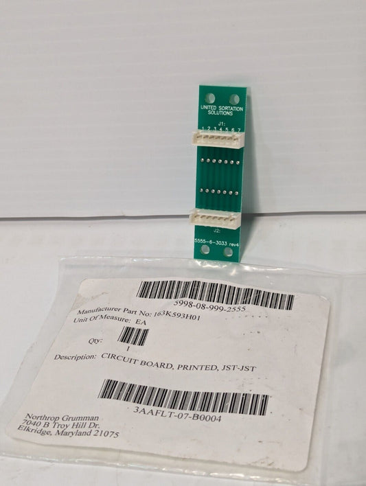 5555-6-3033 United Sortation Solutions Printed Circuit Board JST - Free Shipping