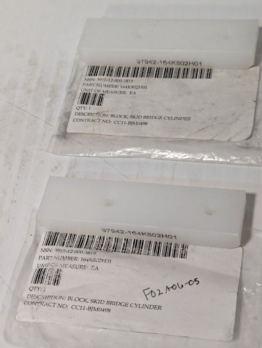 3915-12-000-3819 164K802H01 Skid Bridge Cylinder Block - Free Shipping