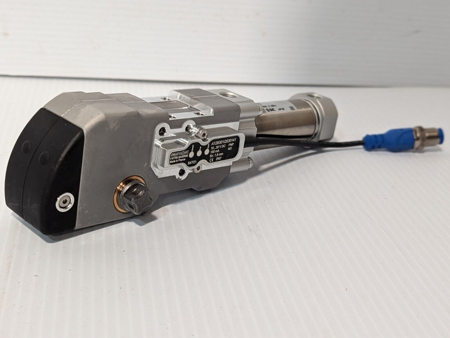 SMC CKZT25-105S-X2797 Slim Line Clamp Pneumatic Cylinder 25mm Bore 105 Deg Angle