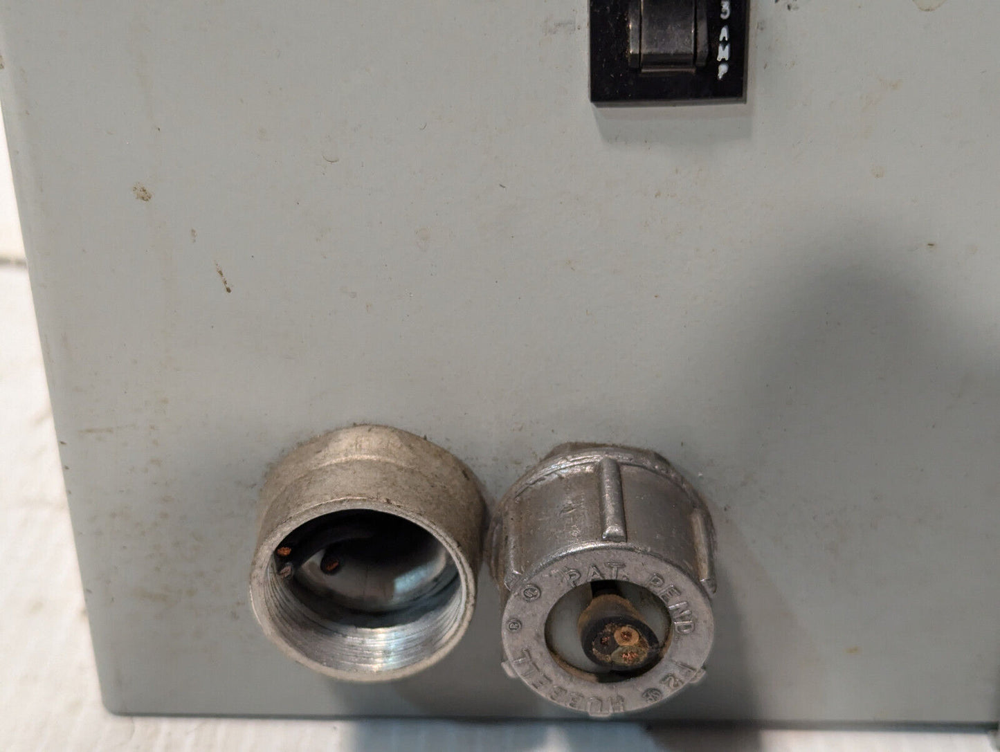 SMC NVSP4116-0009D Pneumatic Solenoid Valve w/ Pulse Counter, Box, Parts, Used