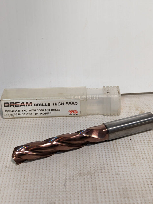 YG-1 DGR495148 Dream Drills High Feed Carbide Drill
