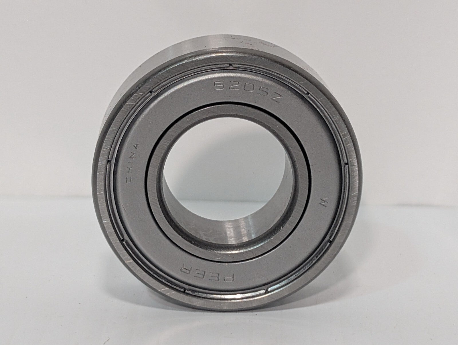 [3] Peer 5205-ZZ Double Row Radial Ball Bearing 25x52x20.638mm 2019R01062