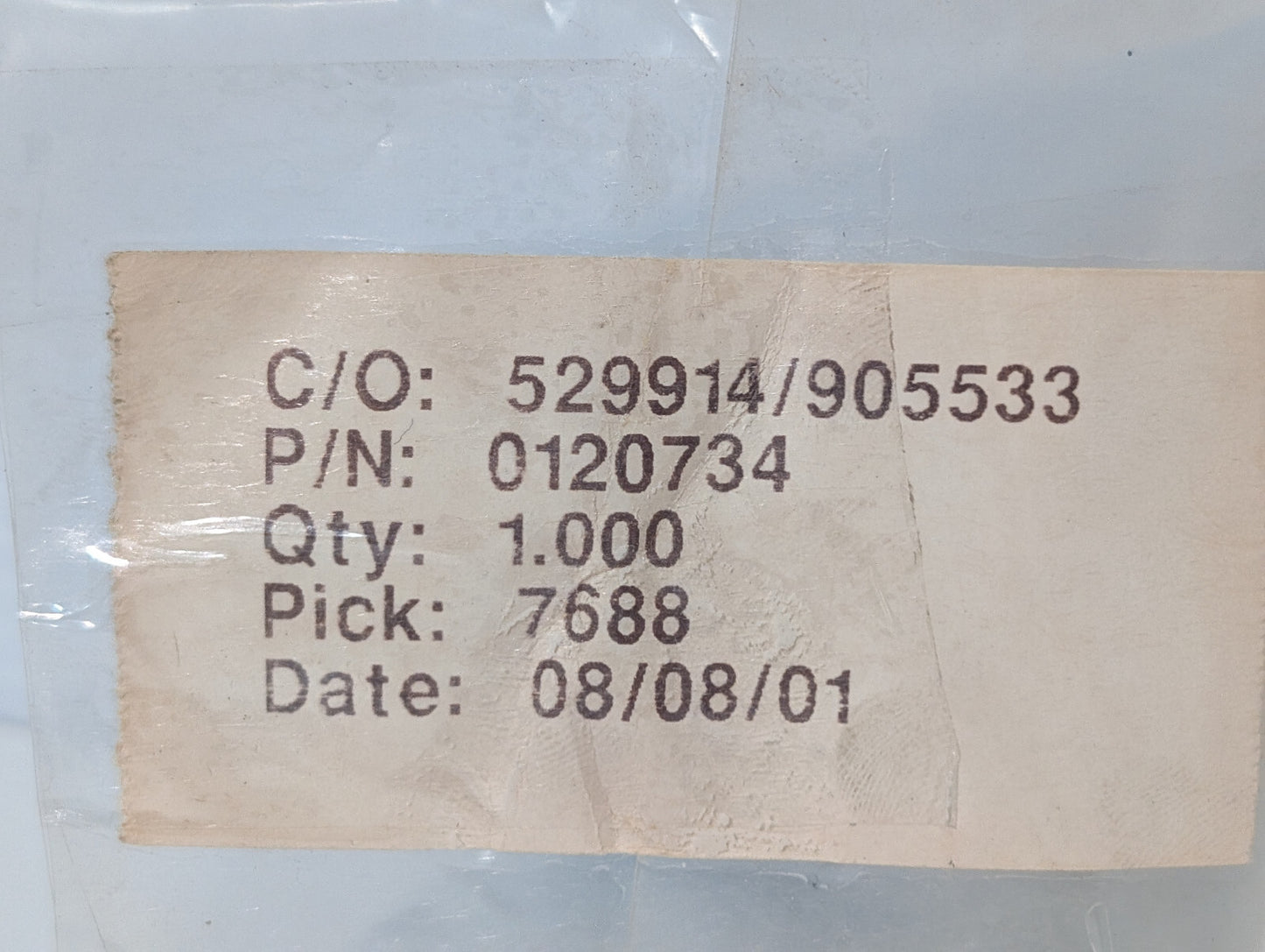 0120734 Special Fitting Adjusting Flathead Screw Assembly Hardware
