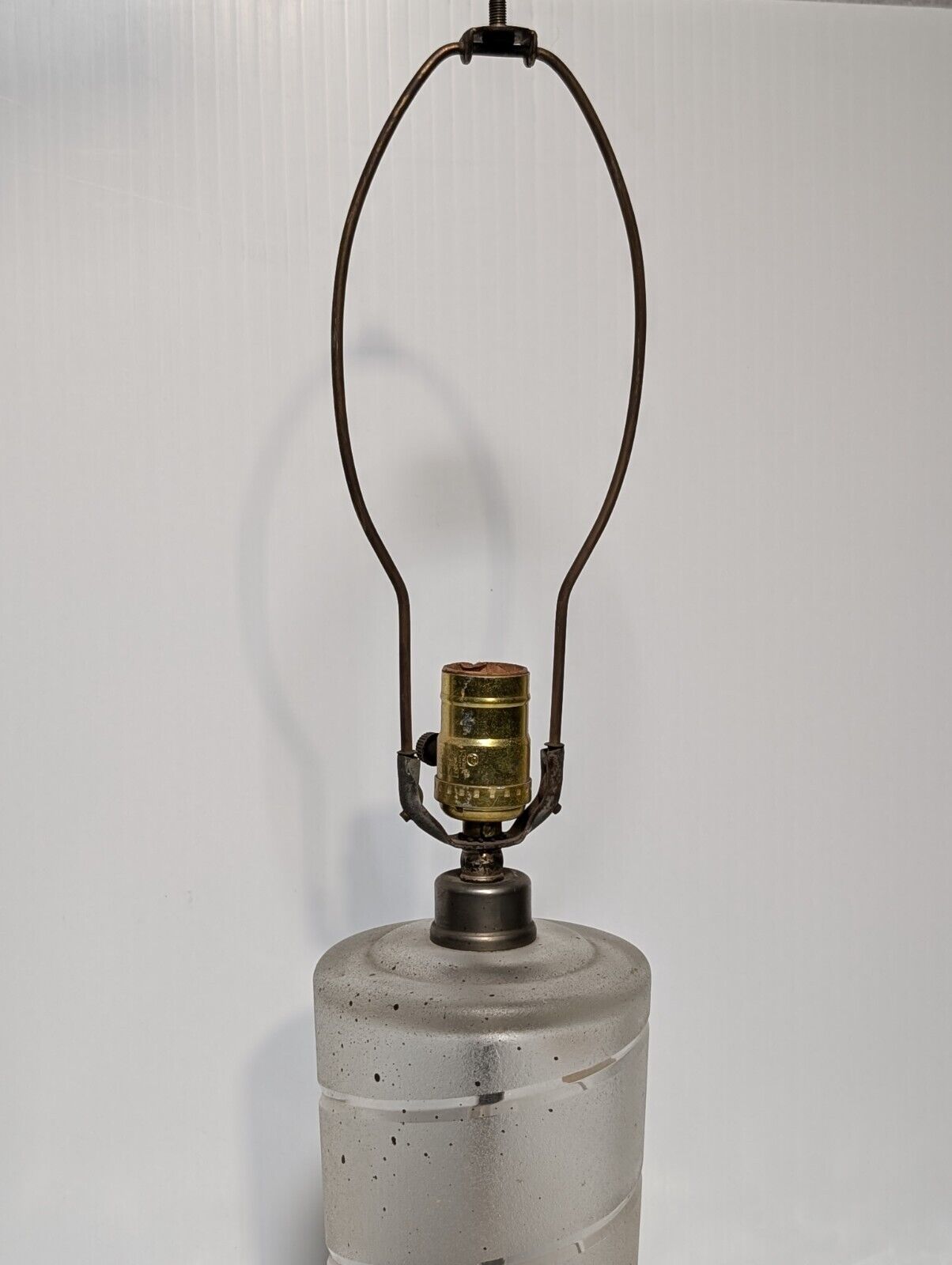 Table Lamp, 22" Tall x 4.5" Diameter at Widest Point - Does Not Include a Shade