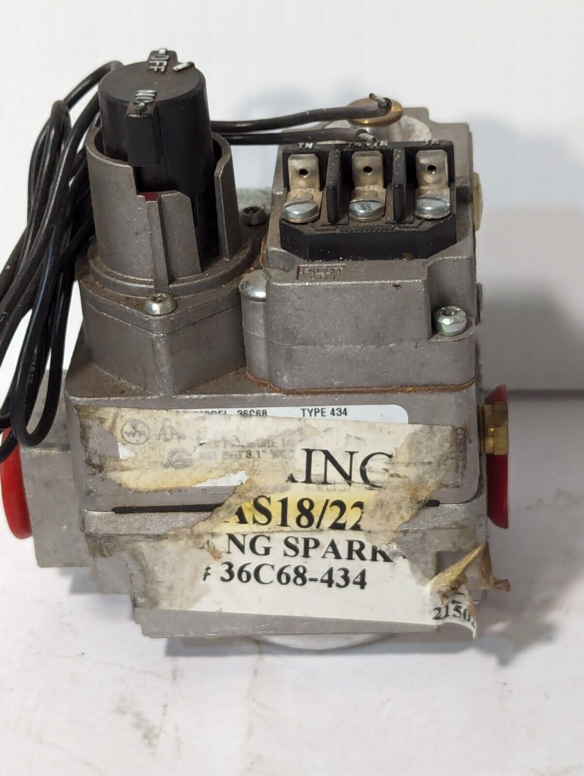 White-Rodgers 36C68-423  36C Fast Opening Universal Gas Valve - Free Shipping