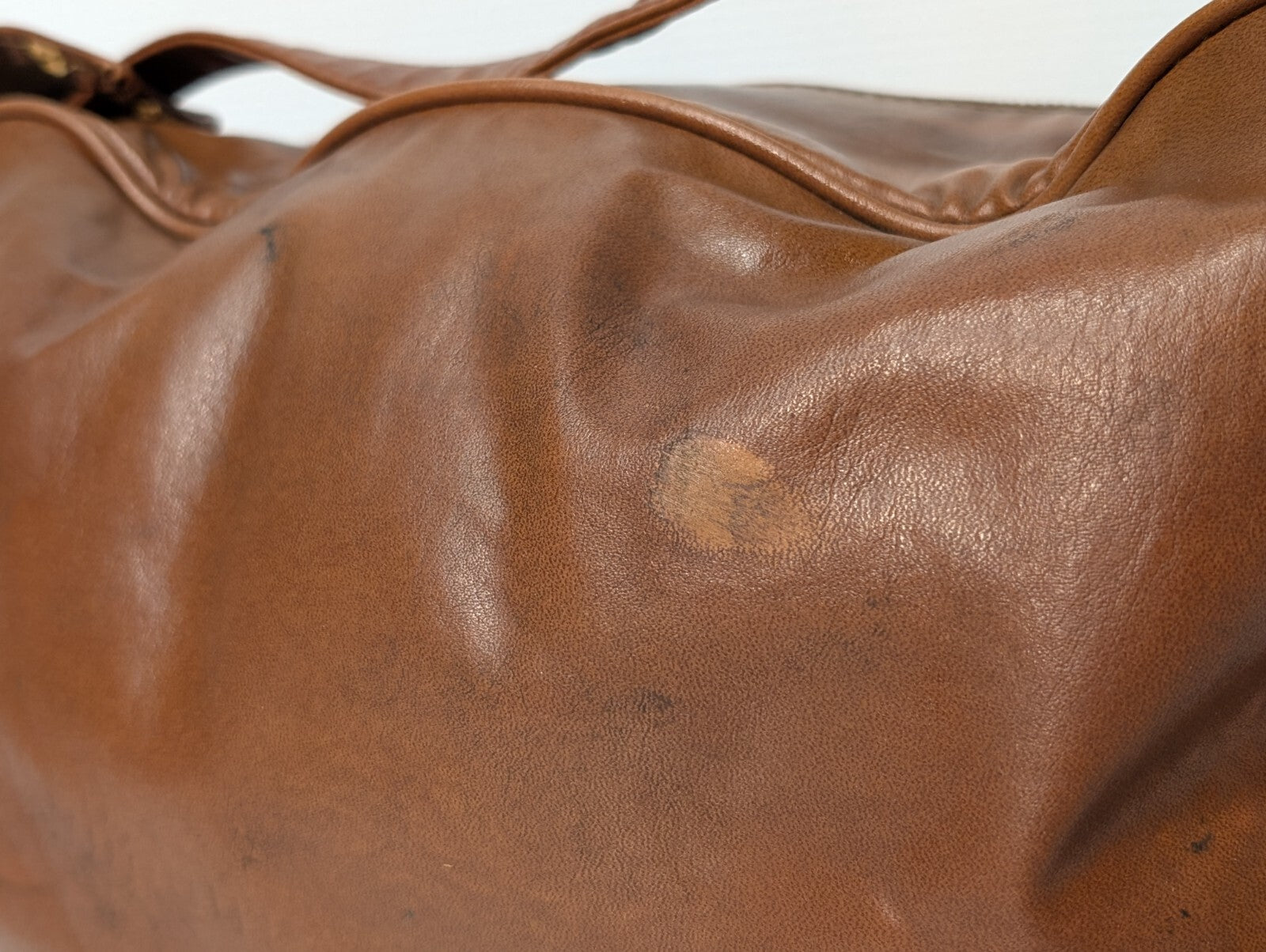Vintage Samsonite Brown Shoulder Bag, Carry-On Luggage, 1970's