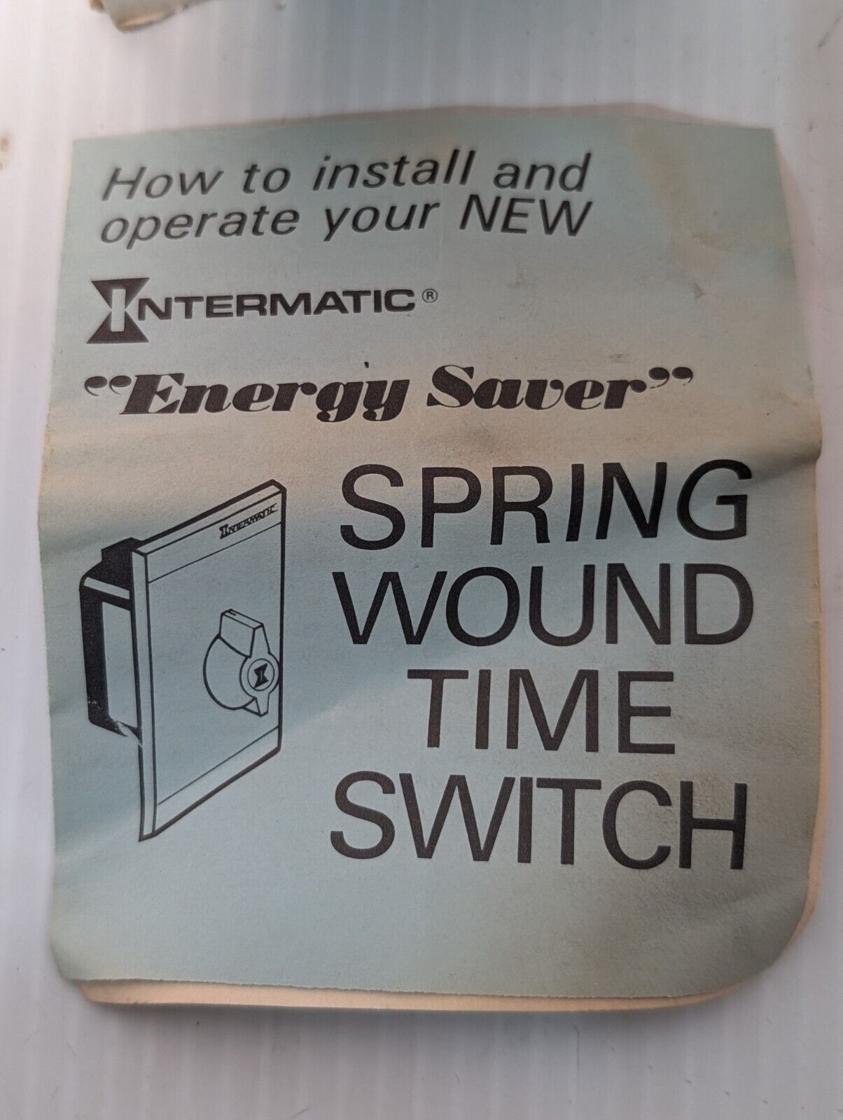 Intermatic F5M Spring Wound Time Switch, 5 Minute Cycle, w/o Hold Feature