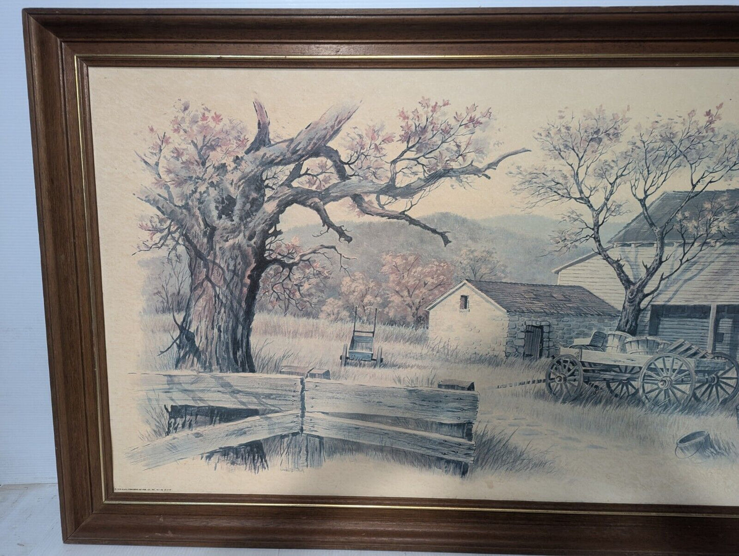 John E. Bradley Framed Rustic Farm Print, 45 of 3139 - Free Shipping