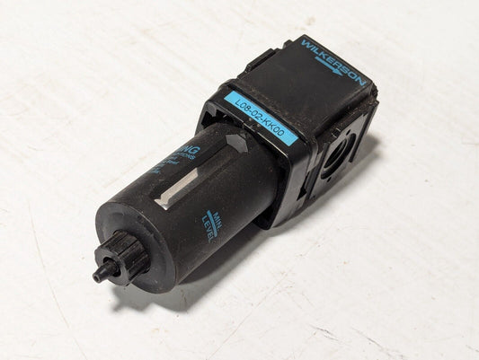 Wilkerson Pneumatic L08-02-KK00 Lubricator, 1/4" NPT, 57.5 CFM as pictured