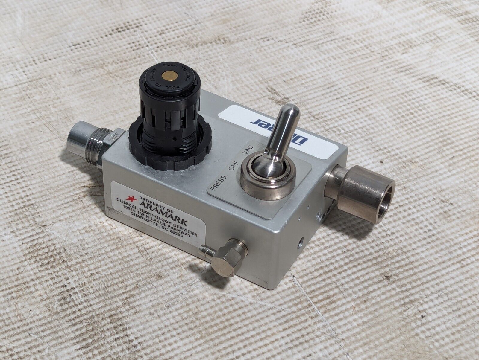 Draeger vacuum switching valve as pictured