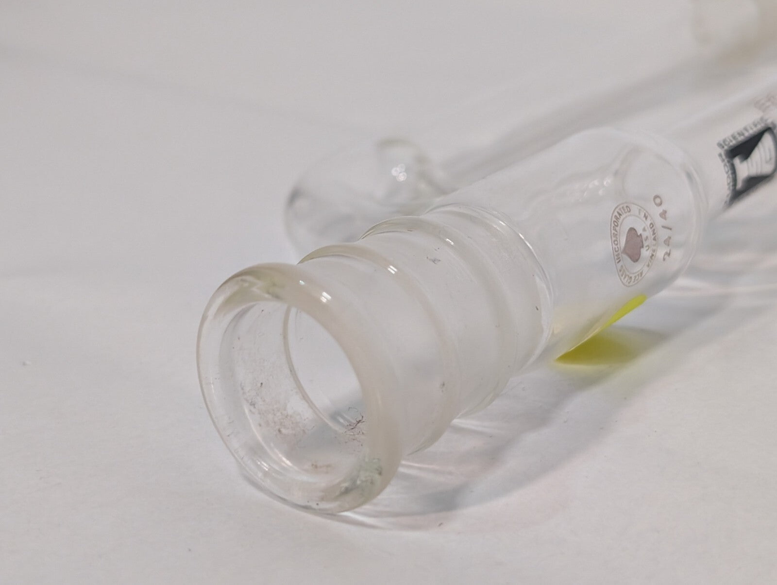 Tudor Scientific Glass Distilling Receiver, Moisture Test, Barrett TG-4005 25mL