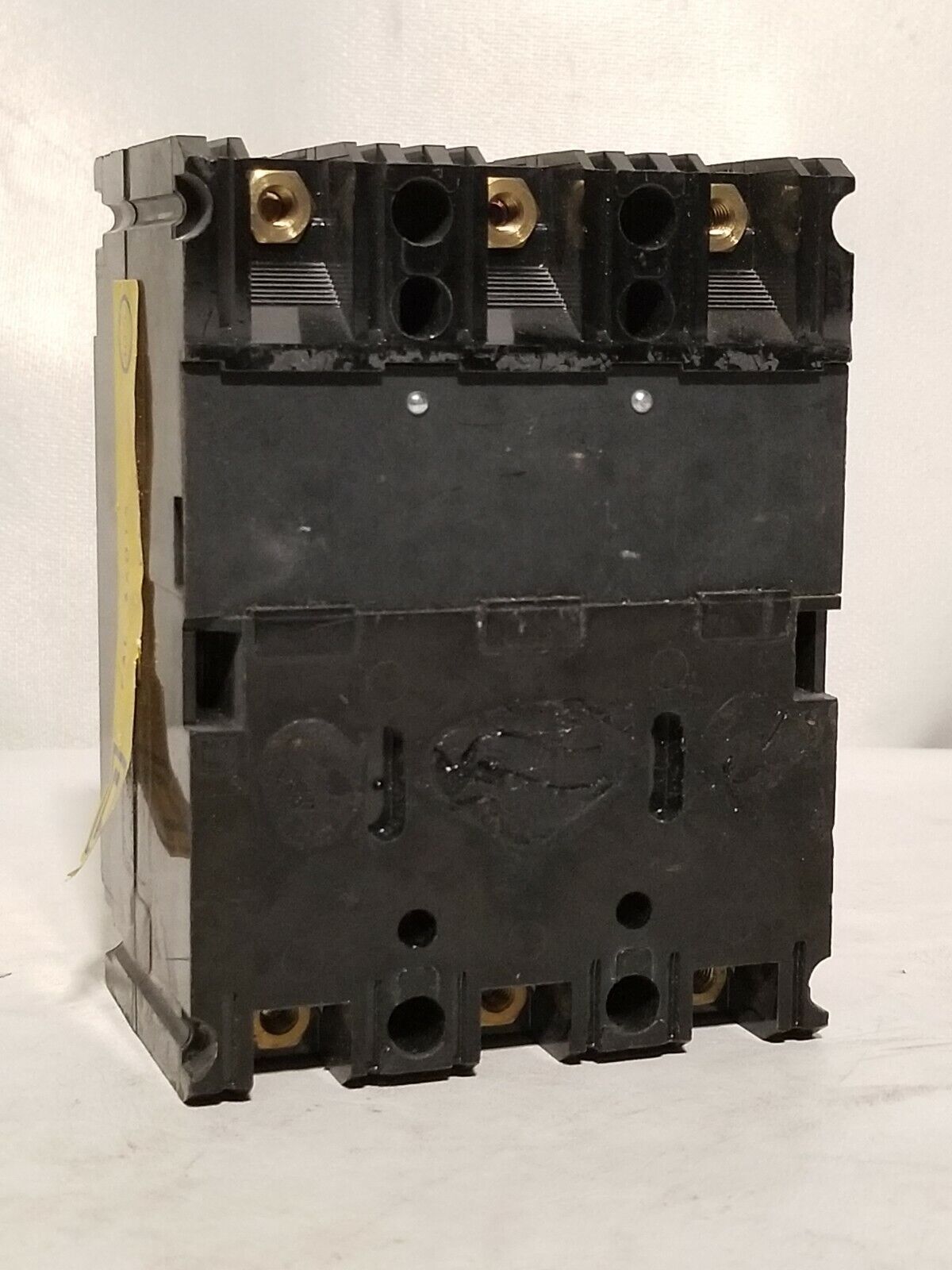 Square D FAL36015 circuit breaker, 15 amps, 3 poles, 600VAC, 125/250VDC