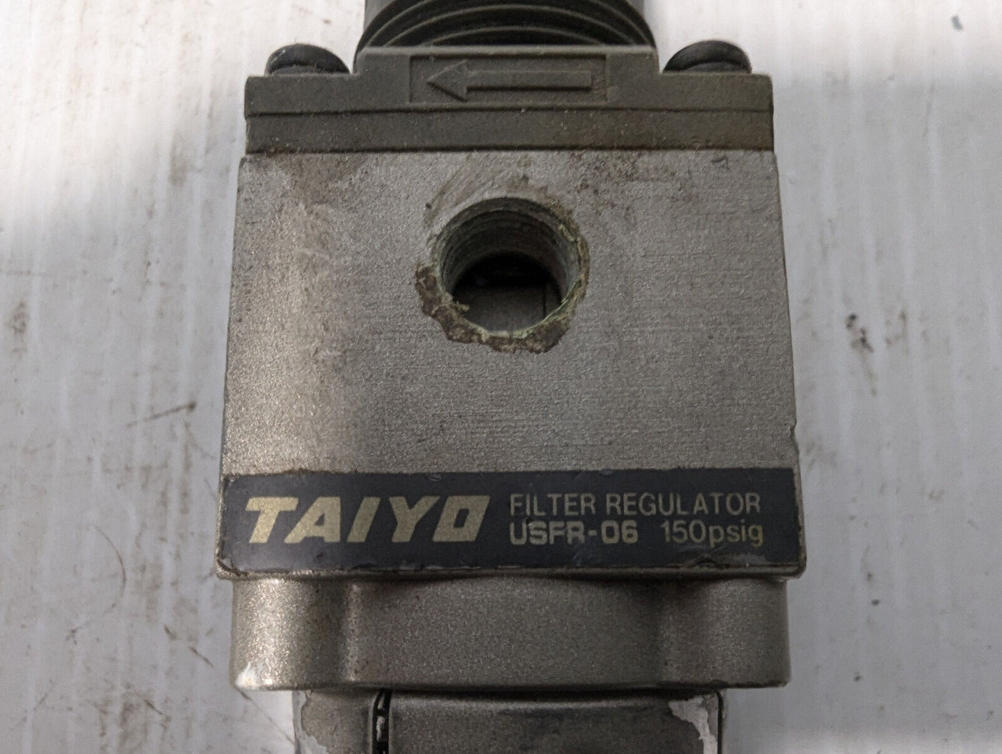 Taiyo USFR-06 Filter Regulator, 3-30PSI, 150psig 