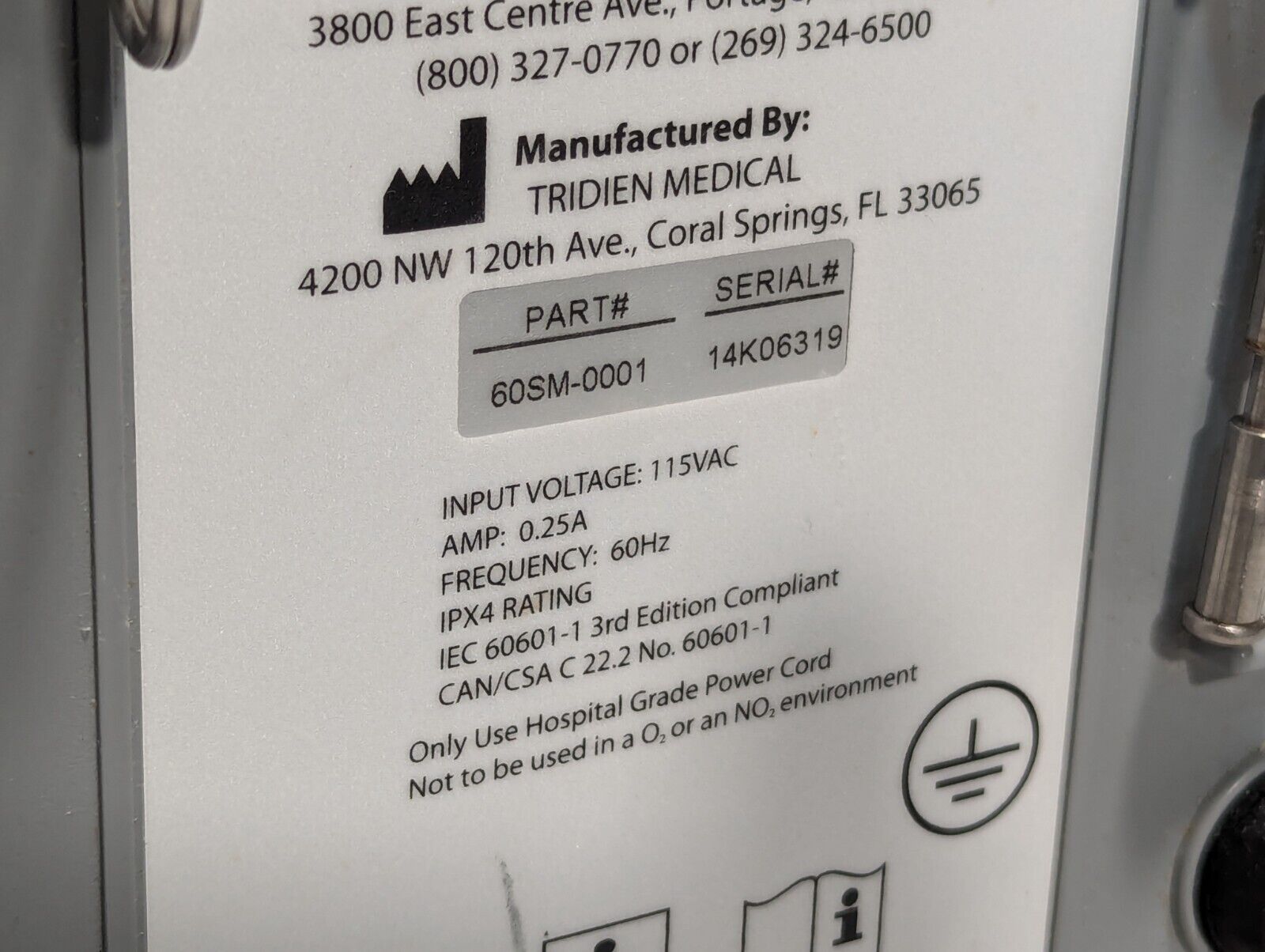 Stryker 2861 Low Air Loss Pump IsoGel SPR Plus Mattress System - Free Shipping