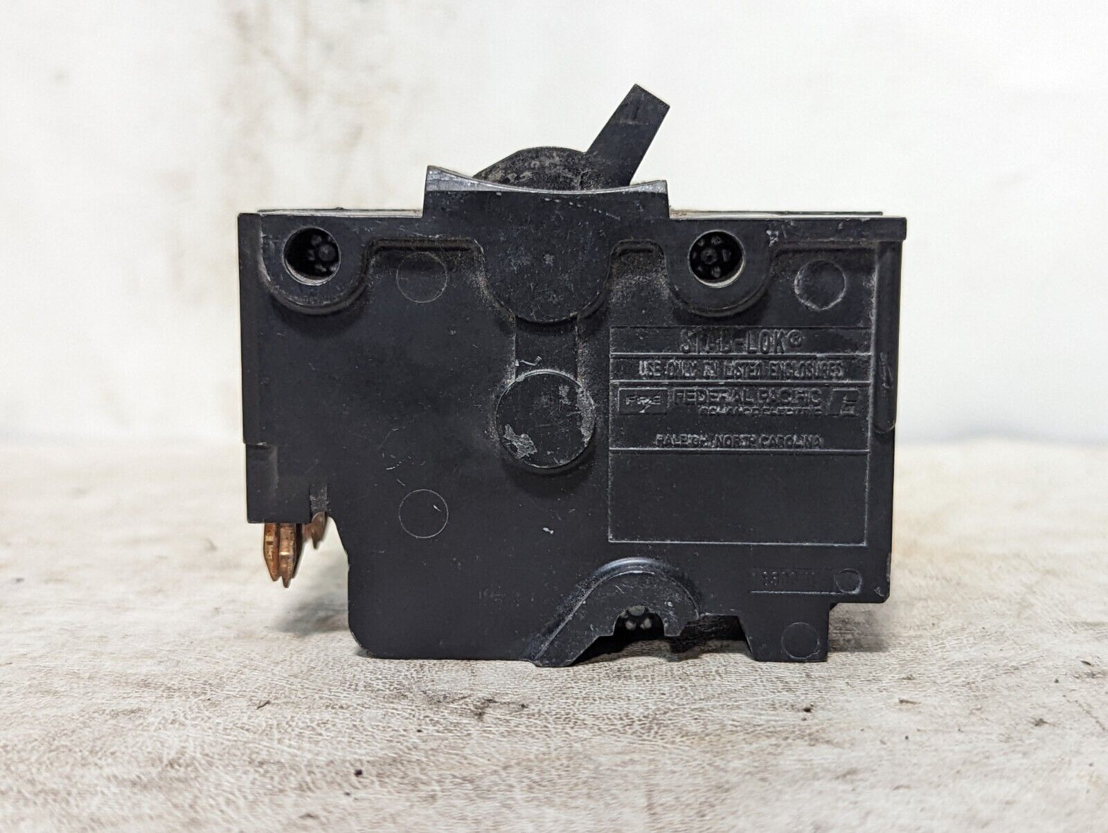 Federal Pacific NA230 circuit breaker, 30A, 120/240VAC, 2 poles