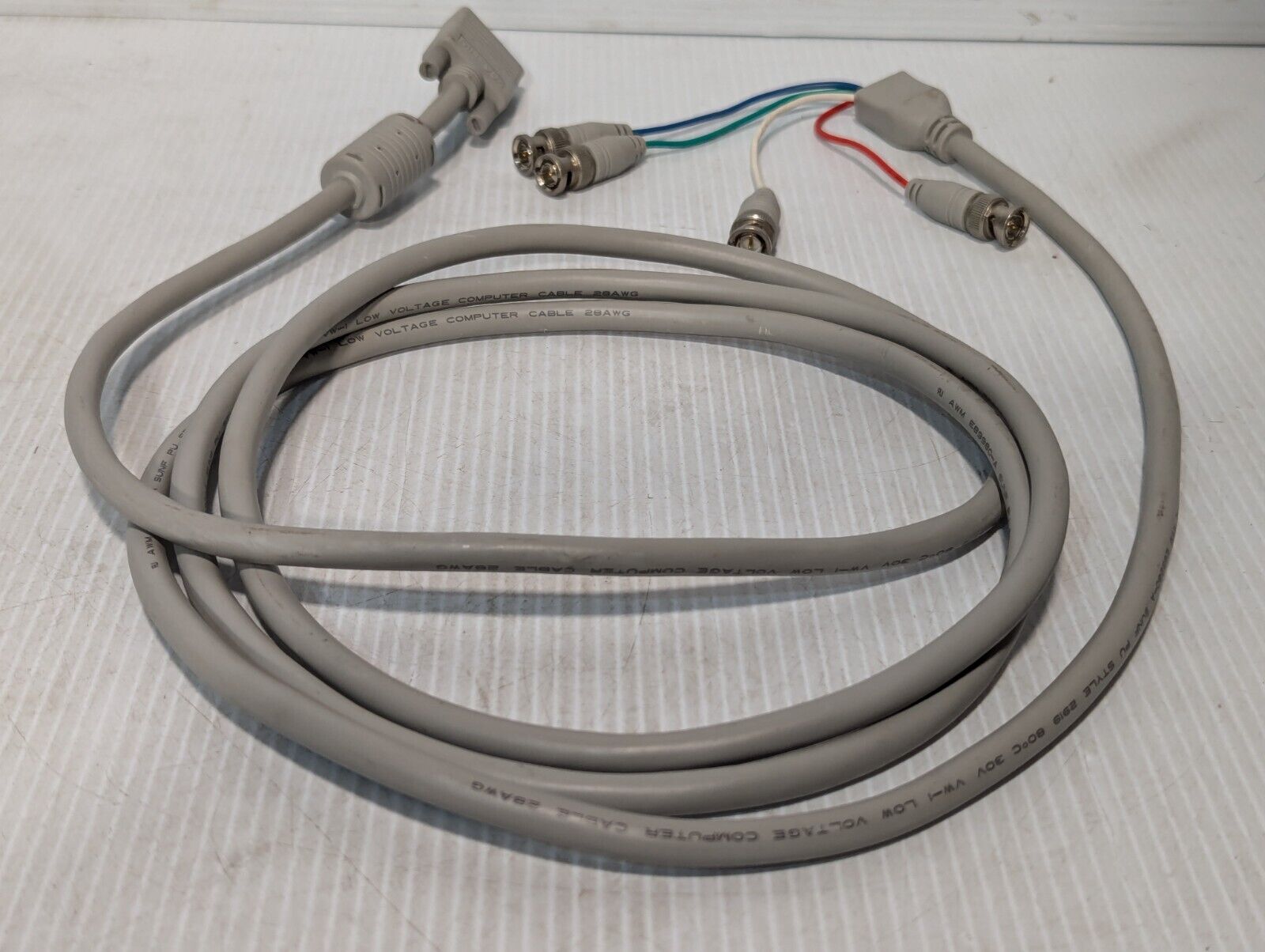 Olympus MH-984 video cable, 4-BNC RGBHV Male Video - Free Shipping