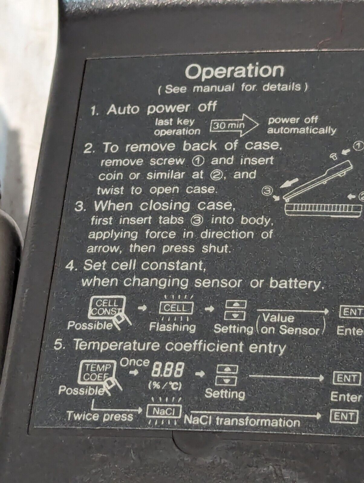 YOKOGAWA SC72SN Personal Conductivity Meter With Sensor - Free Shipping