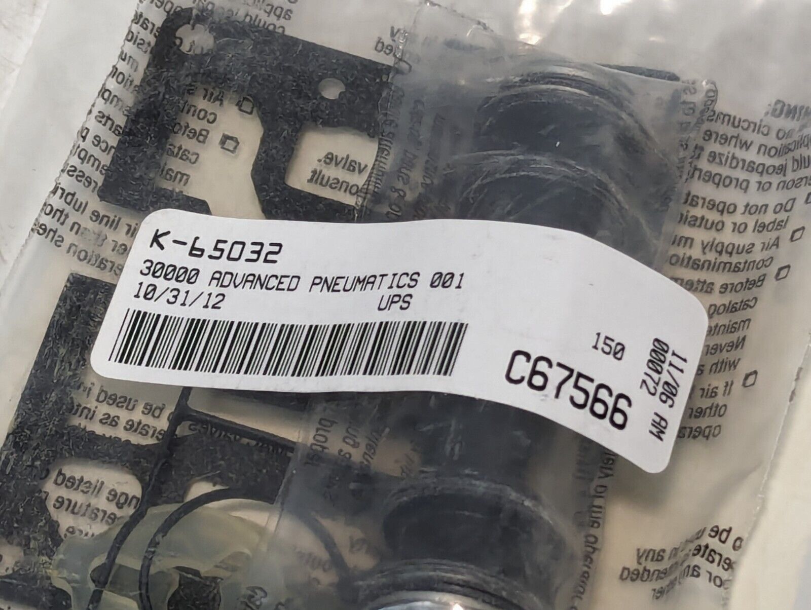 Advanced Pneumatics K-65032 Valve Repair Kit - Free Shipping