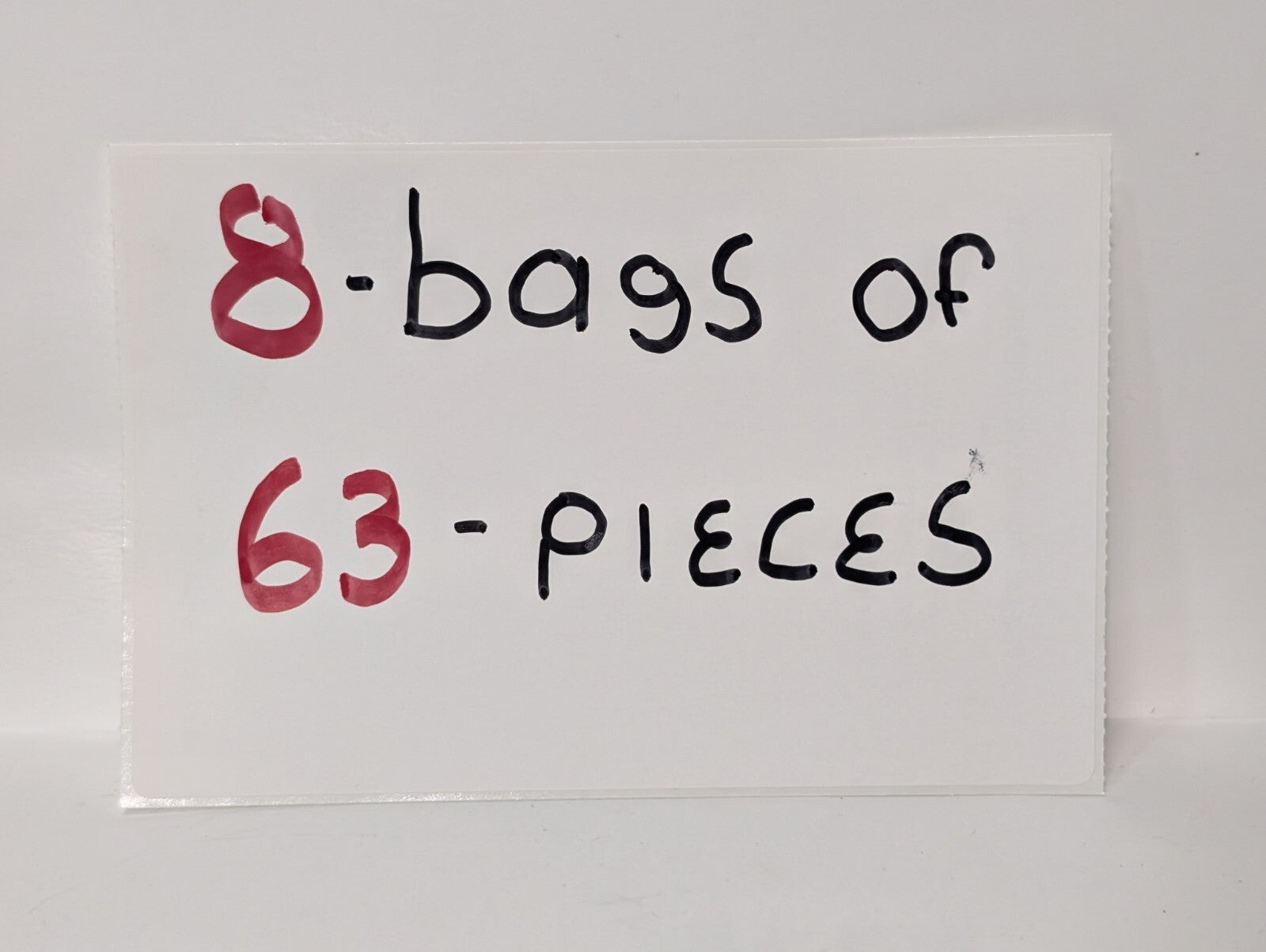 [63] Terminal Block Connectors 300015177 Open Enclosure in original bag as shown