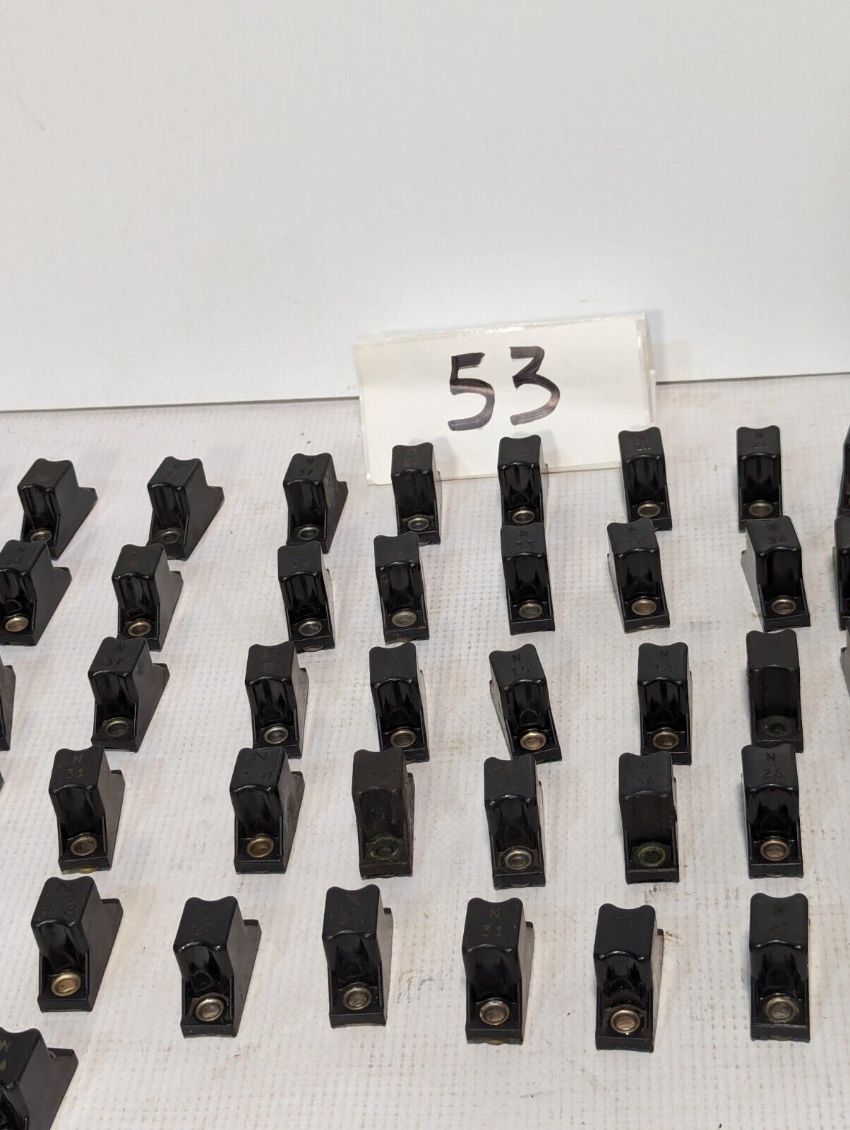 Lot of 53 Allen-Bradley N14-20-26-27-37 Overload Heater Element - Free Shipping