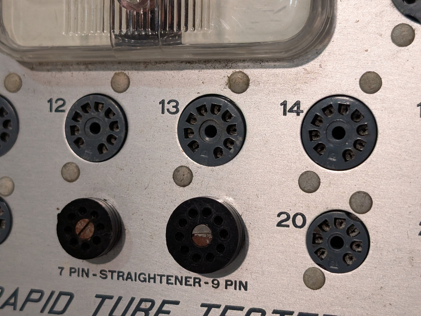 Superior Instruments Co. Model 82A Vintage Rapid Tube Tester, Case, Manuals