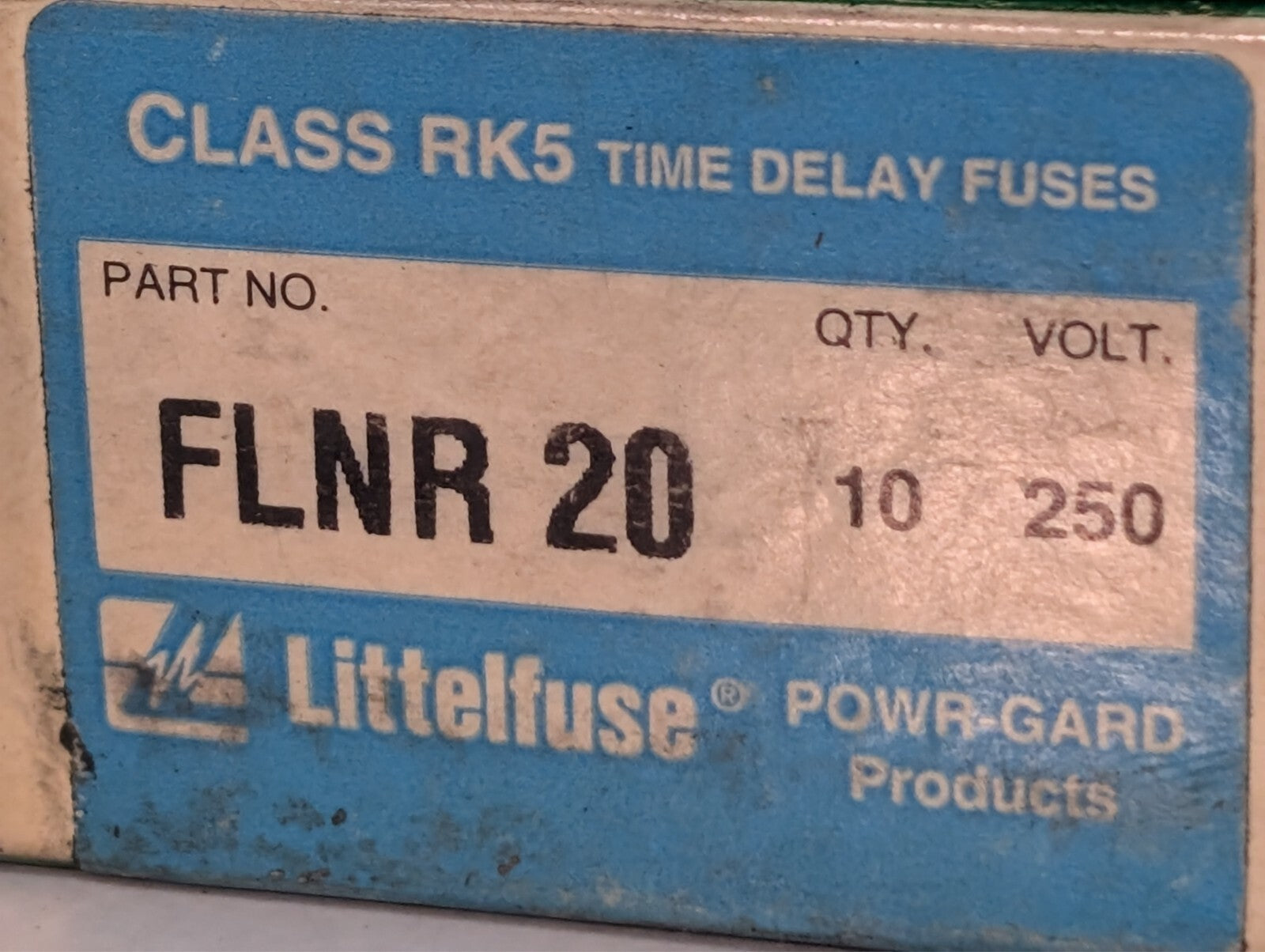 (14) 1 Amp Fuses, 4 Littelfuse KLKR 1, 10 Cooper Bussman KTK-R-1