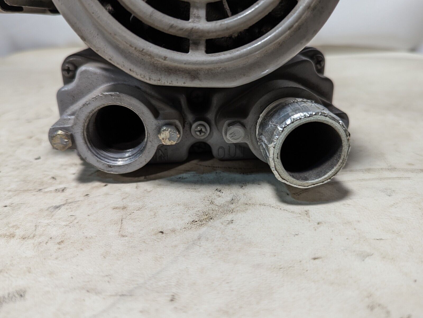 Unbranded ring compressor, presumably 3 phase, at least 1 HP, and Fuji