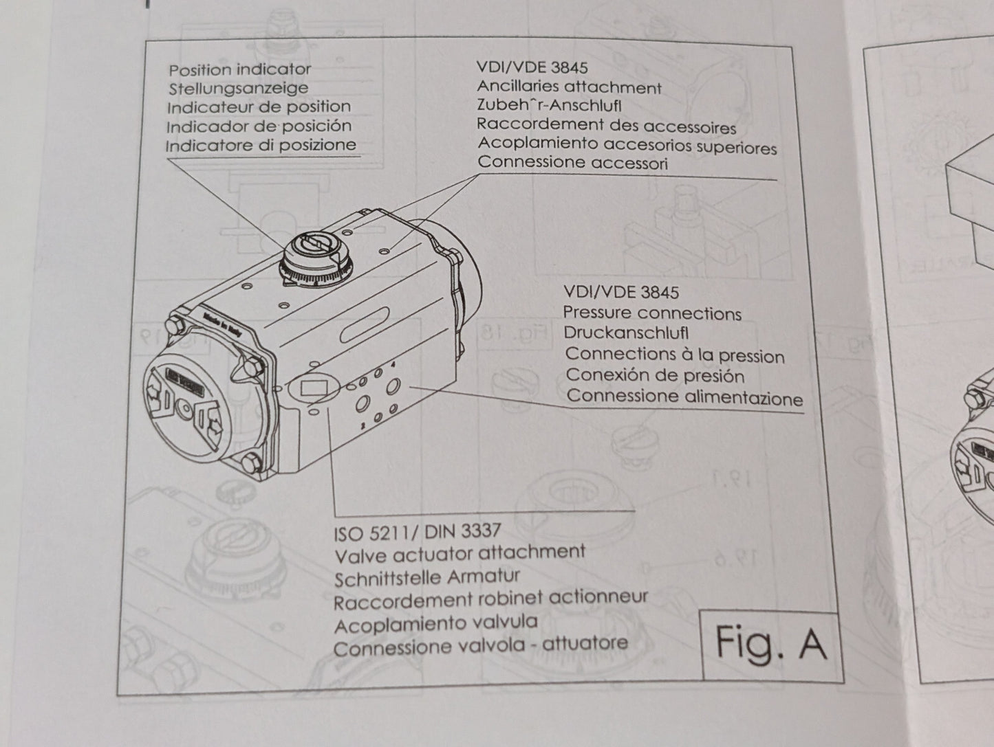 Swaglok MS-A30-4-DIN Spring Return Assy SS-AFSS8 Control Valve ASCO WT8551A001MS