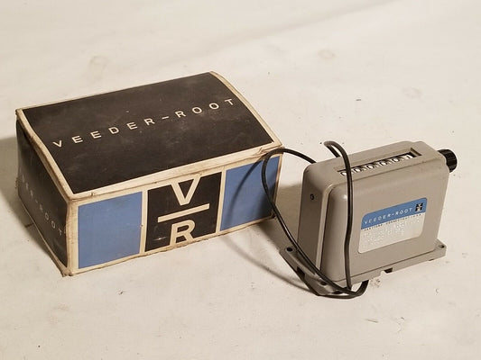 Veeder-Root counter electric, Form no. B 120606 010 115 VAC, 60 CPS, 8 watts