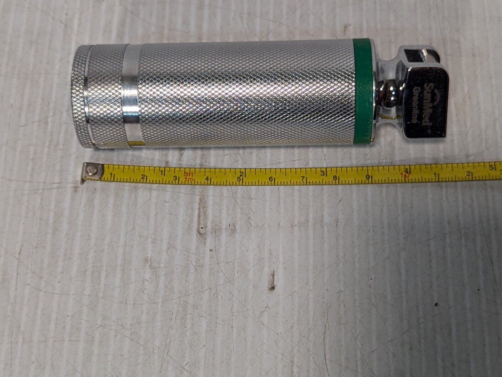 SunMed GreenLine Reusable Laryngoscope Handle, LED - Free Shipping