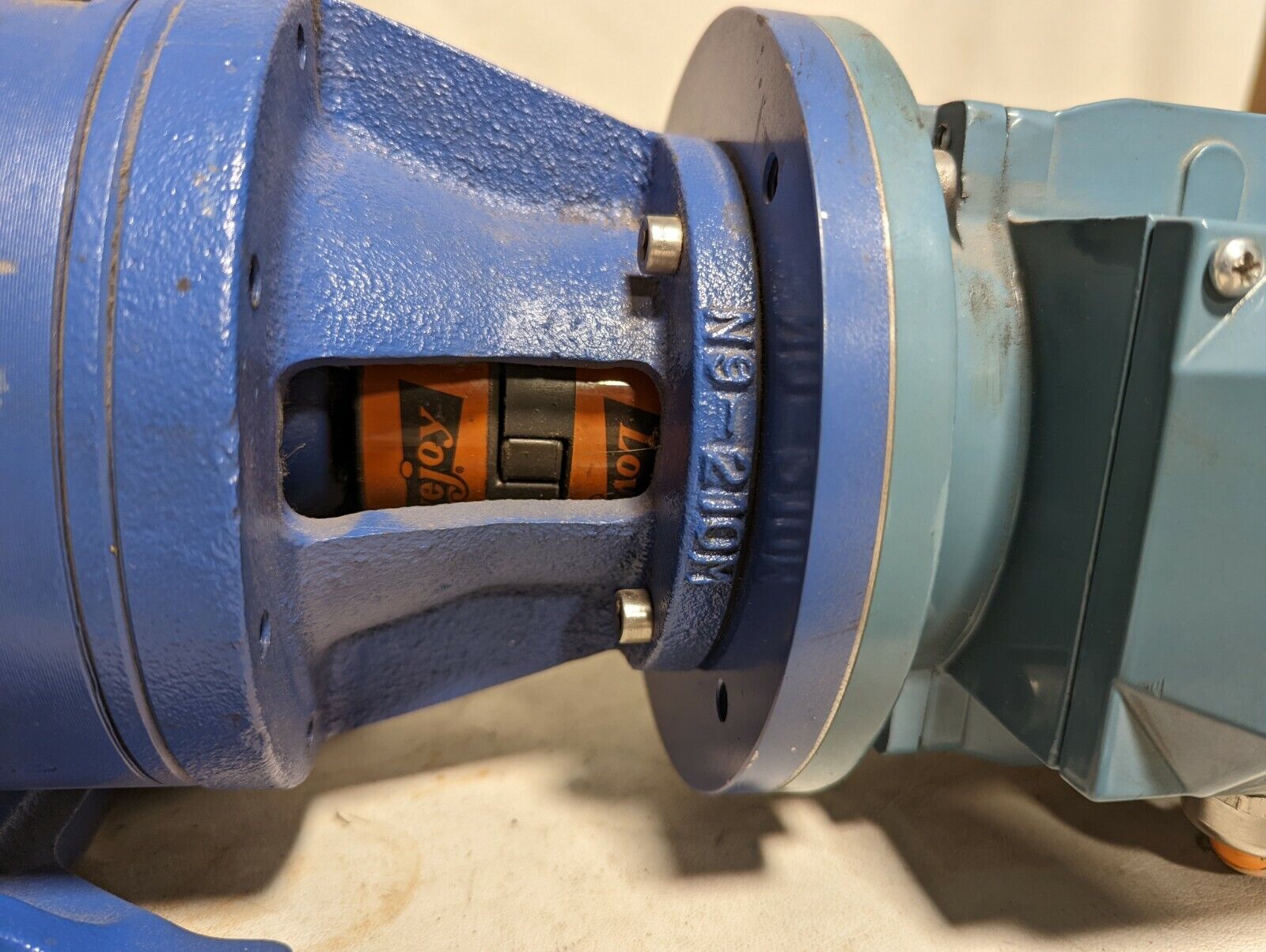 Sumitomo SM-CYCLO CNHJS-6105-71 speed reducer w/ABB 3GVA072002-BSC electricmotor