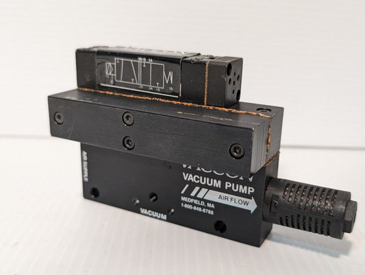 Vaccon, FastVac VP61-150H Fast-break Blow-off Vacuum Pump 120PSI - Free Shipping