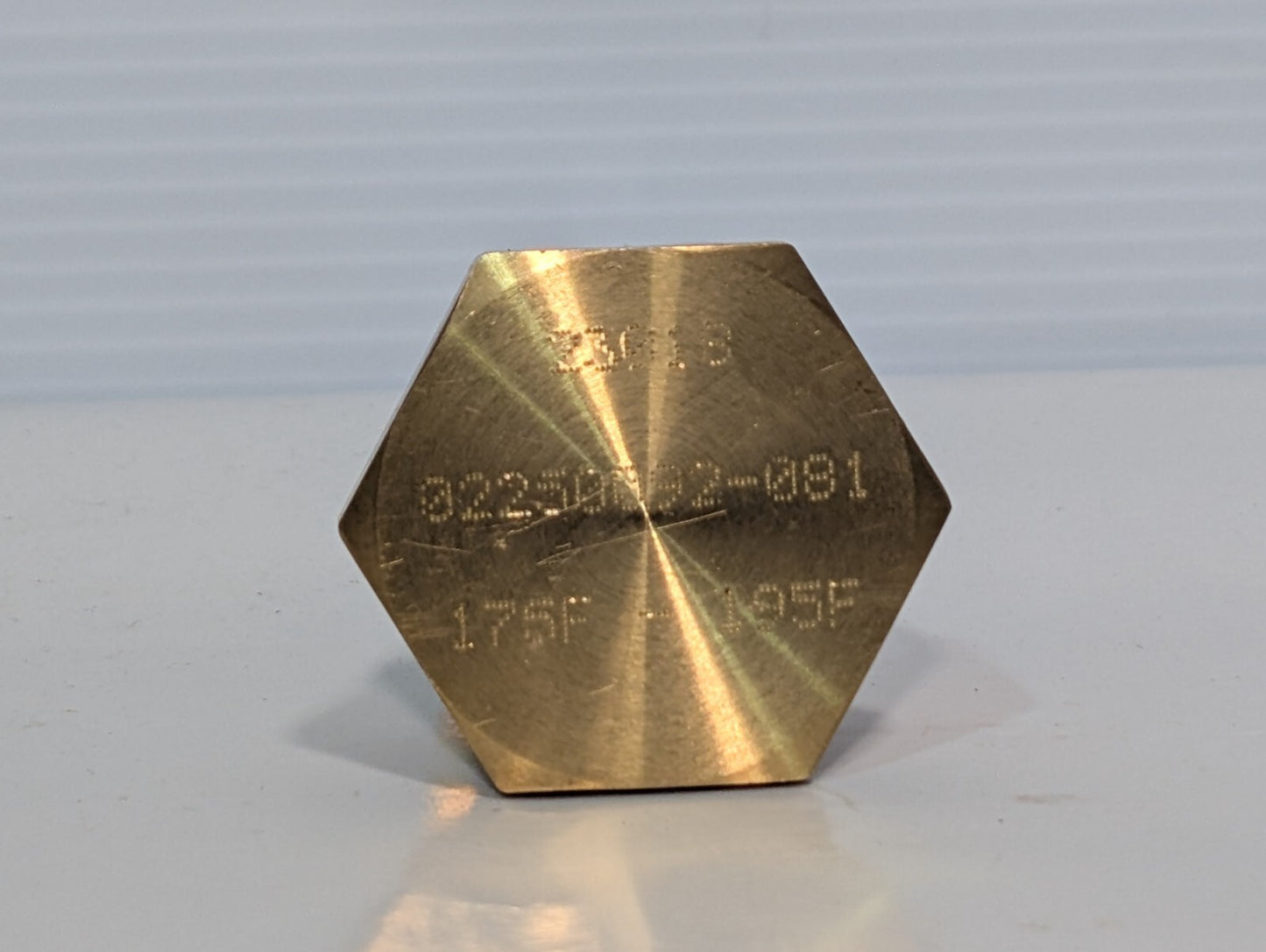 Sullair 02250092-081 ES11 Thermal Valve 175°F-195°F Compressor Component Part