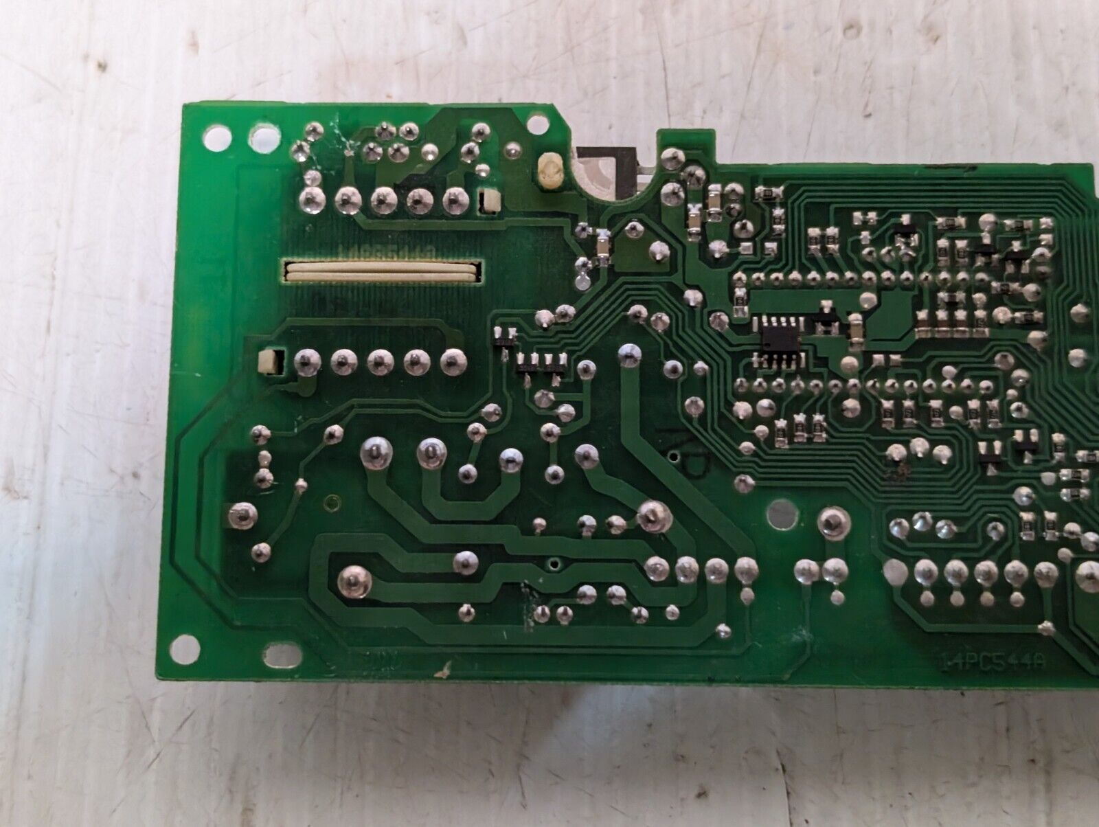 14LG544A Circuit Board w/Many Omron Sensors and PCB Components