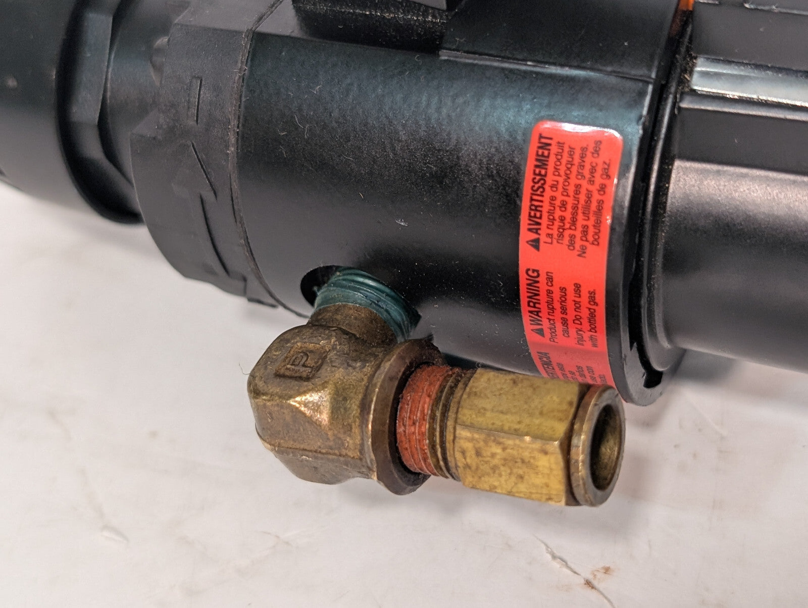 Wilkerson 10217A2656 Filter Regulator, Hayssen 10217A2594 Air Gauge Assy