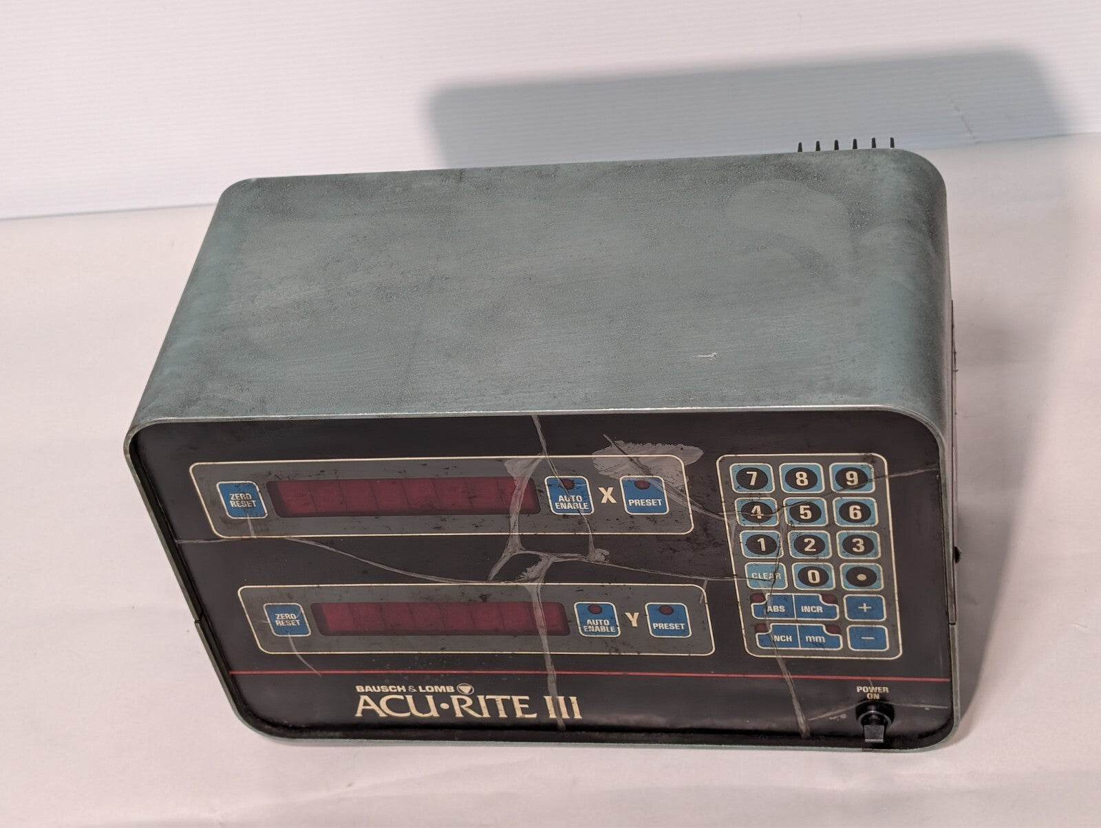 Acu-Rite III DRO PN 387-5974000 Digital Readout System With 2 Scales PARTS ONLY