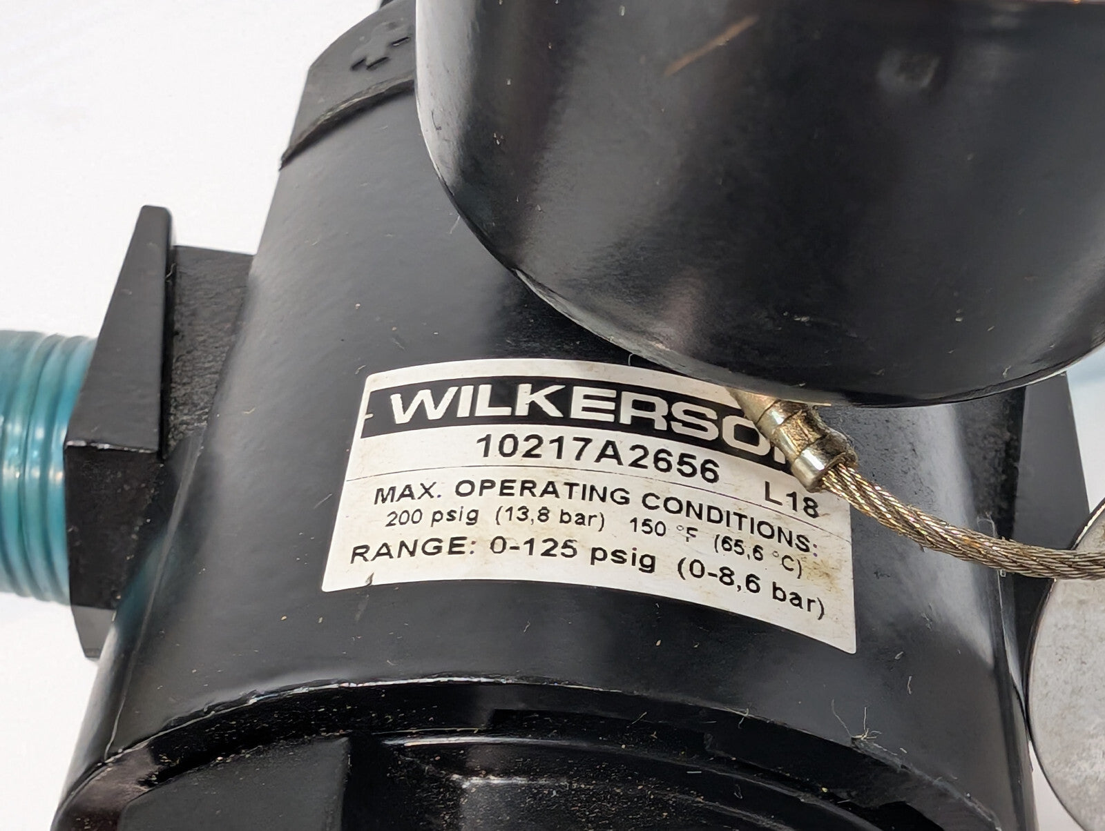 Wilkerson 10217A2656 Filter Regulator, Hayssen 10217A2594 Air Gauge Assy