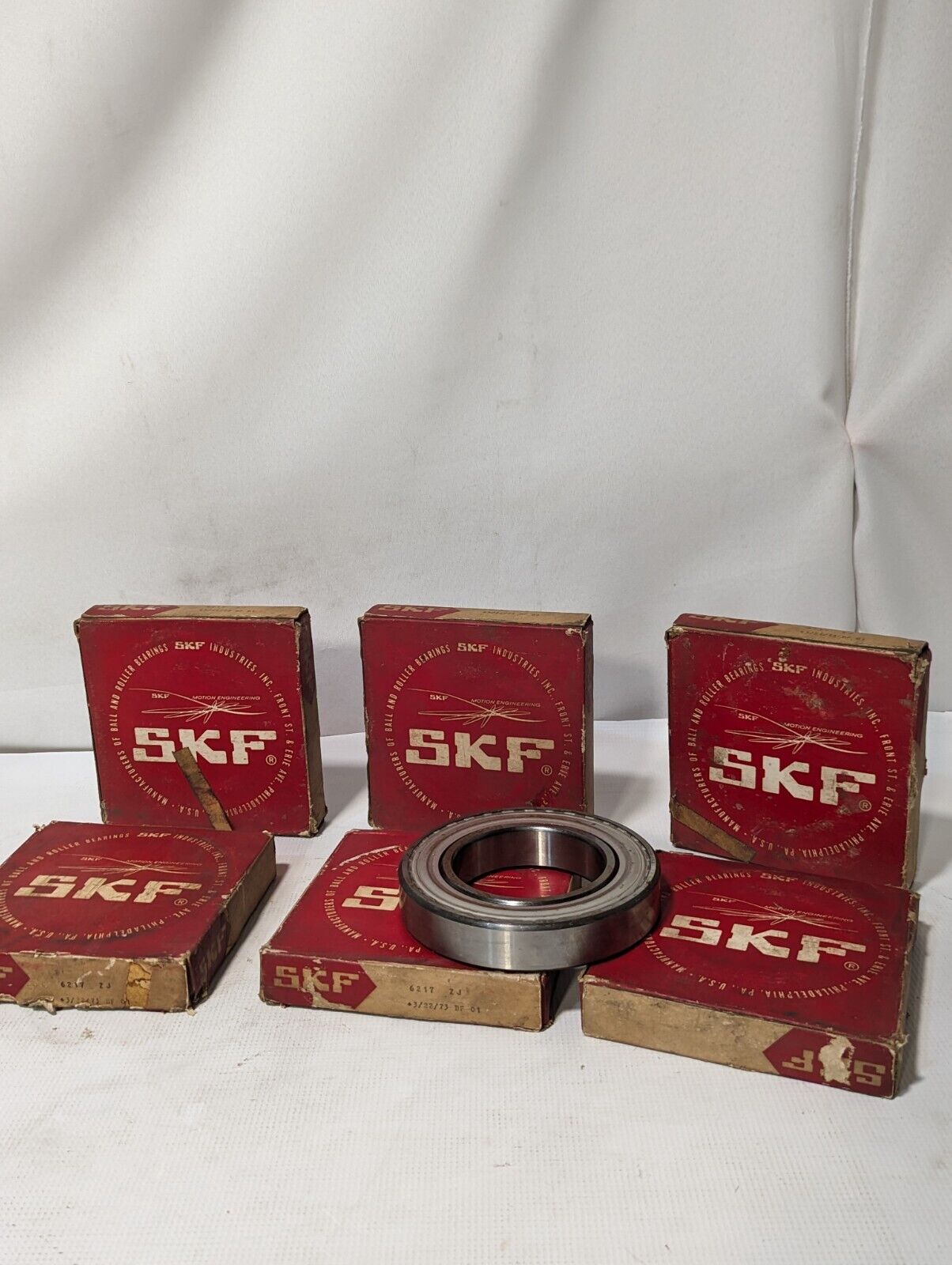 SKF 6217-ZJ Deep Groove Ball Bearing - Free Shipping