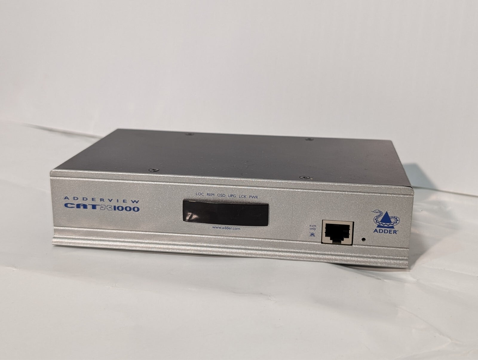 Adder Adderview CATX1000 AVX1008 1x8 KVMA Switch with Power Supply