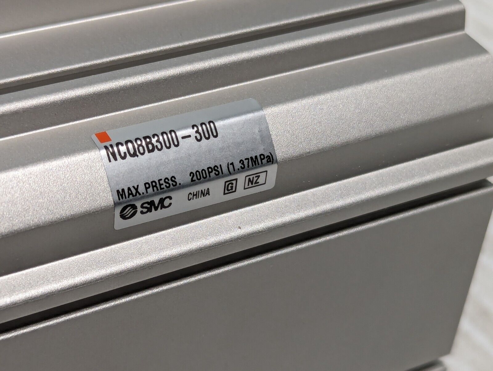 SMC NCQ8B300-300 Compact Pneumatic Cylinder, 200psi - Free Shipping