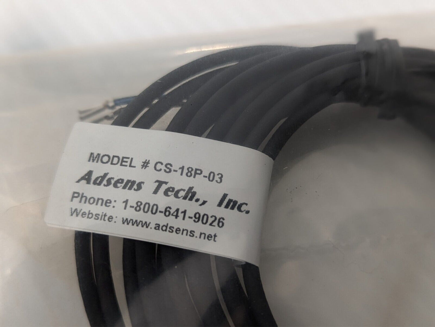 Adsens CS-18P-03 Magnetic Sensor Switch PNP 5-28 VDC - Free Shipping+Returns