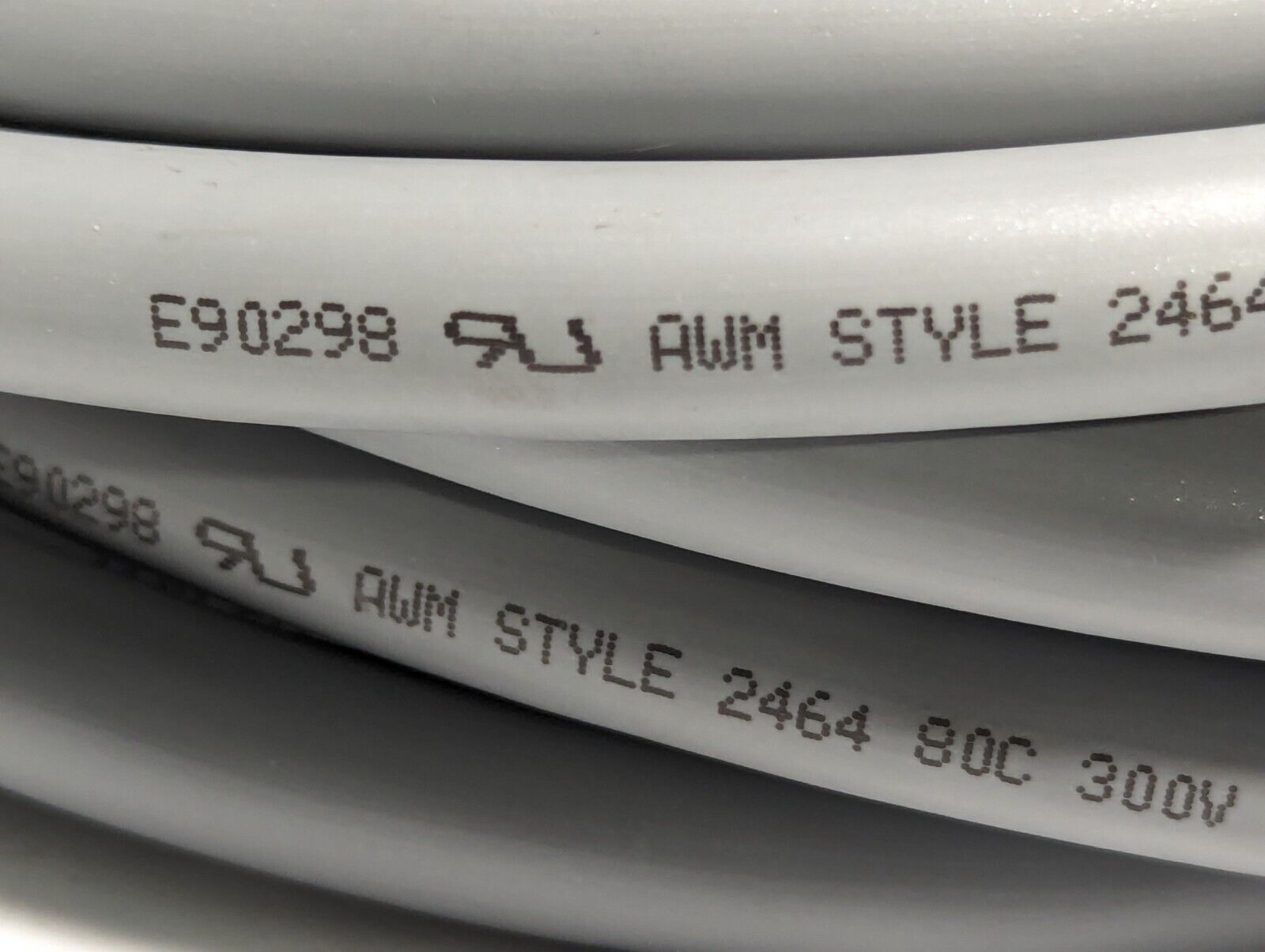 173K357G06 W4057 E90298 AWM Style 2464 80C 300V Cable Assembly - Free Shipping
