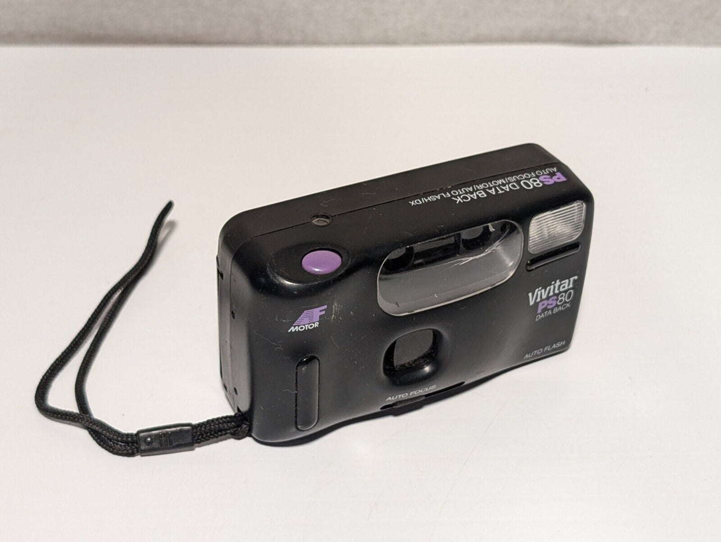 Vivitar PS80DB Data Back Motorized Auto Flash 35mm Film Camera