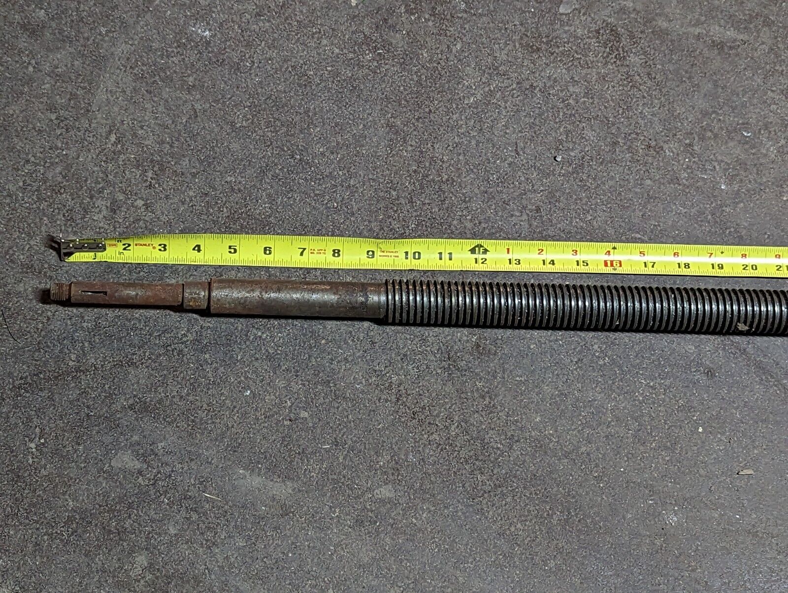 52 inch feed screw as pictured