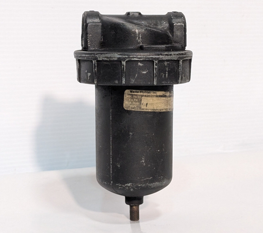 Watts Fluidair Air Filter Regulator, Max Pressure 250psi, Max Temp 150°F, Black