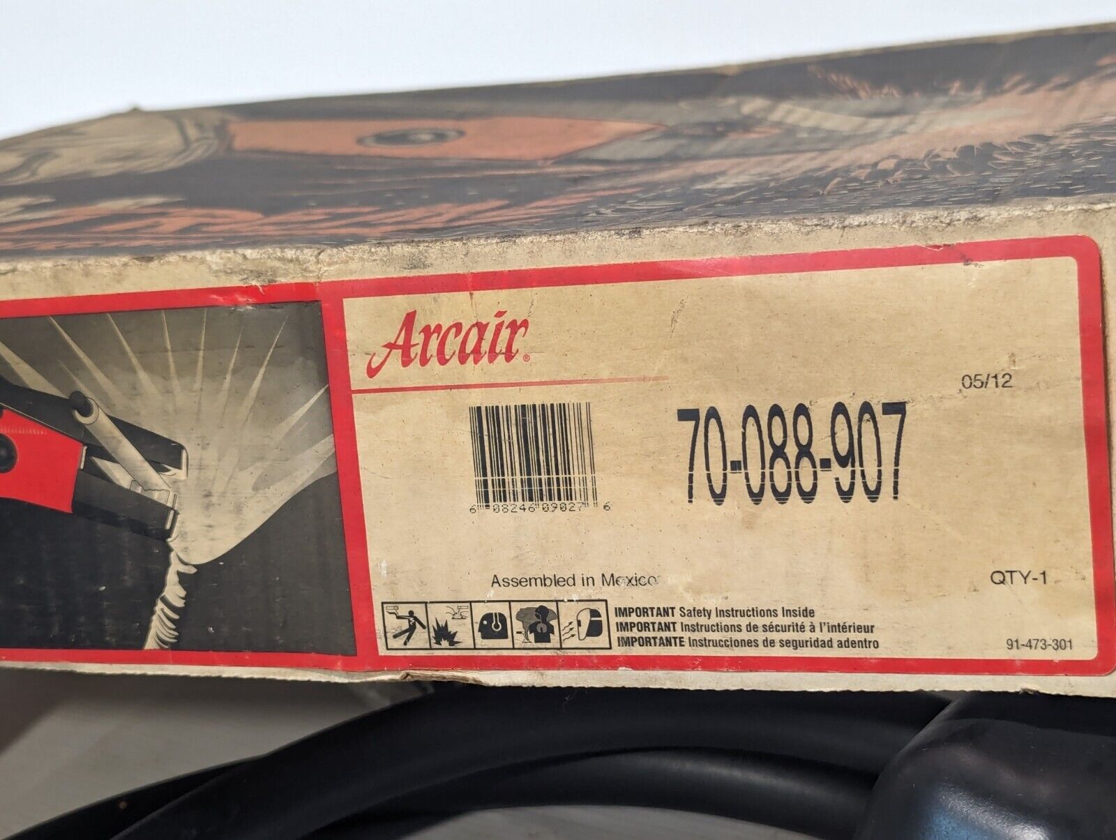 Lot of Arcair Gouge Torch components, 10 Pieces - Free Shipping