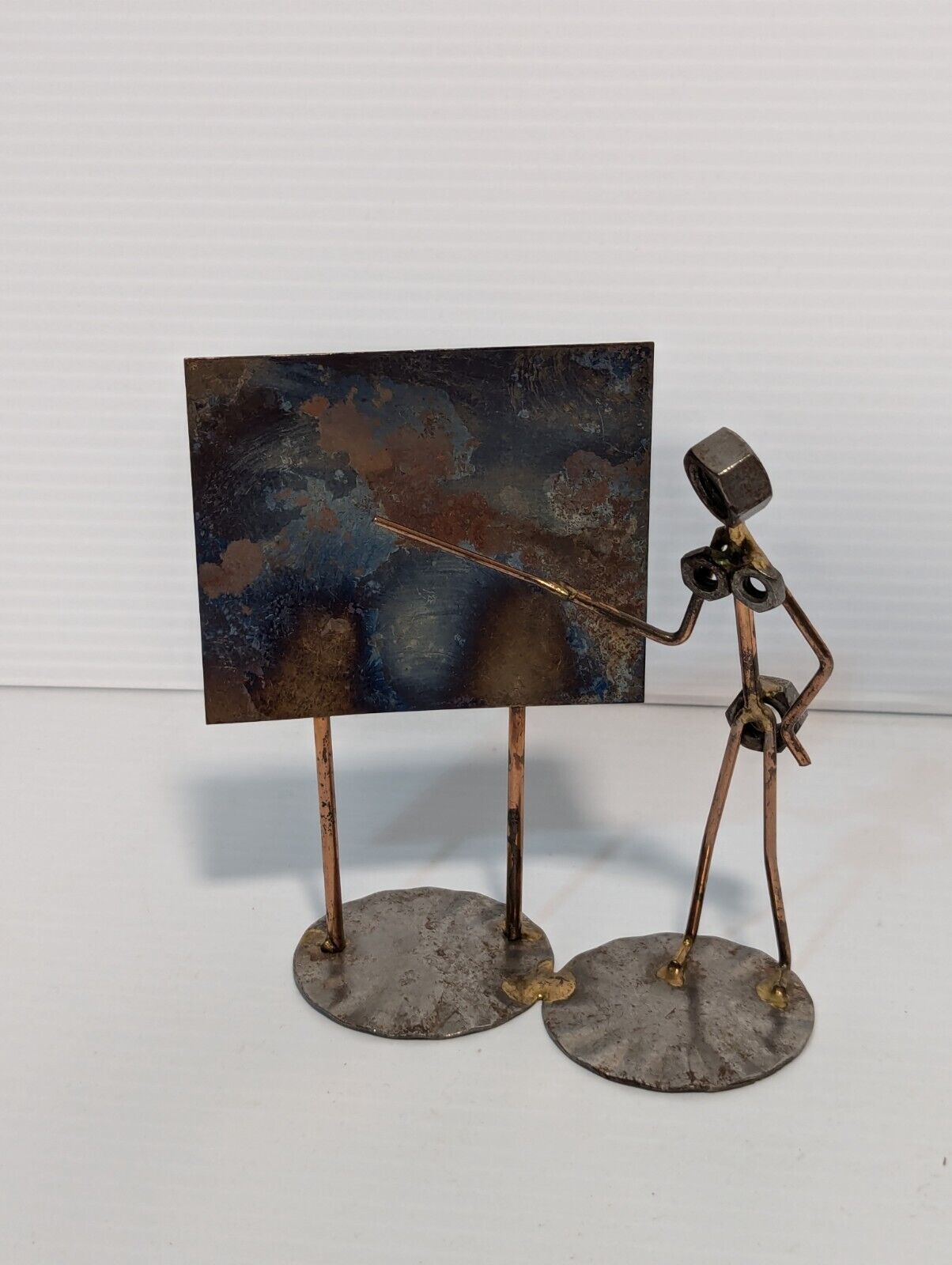 Metal Figure at a Blackboard - The Nutty Professor, 5" Tall - Free Shipping